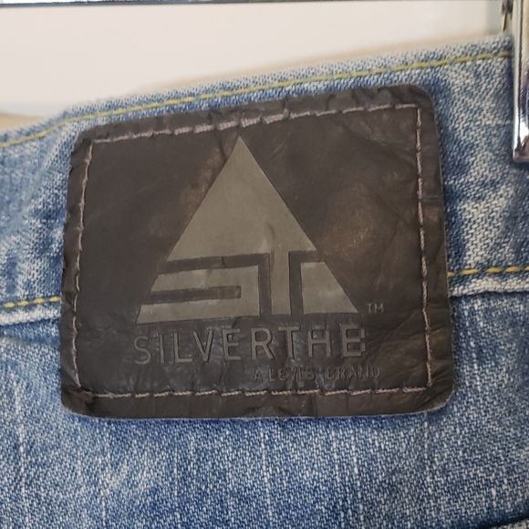 Levi's Vintage Silvertab Carpenter Jeans Y2K Size 32 X 29 100% Cotton Lightwash - Picture 12 of 16